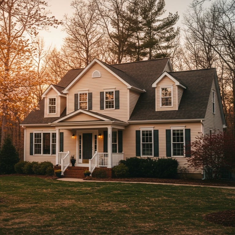 Cash Home Buying service in Virginia - colonial-style home sold quickly for cash without repairs or commissions