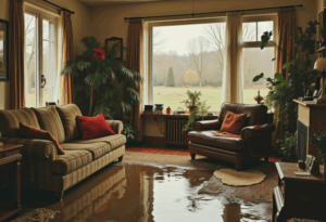 _interior-of-a-flooded-living-room-in-a-suburban-home